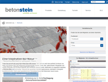 Tablet Screenshot of betonstein.org